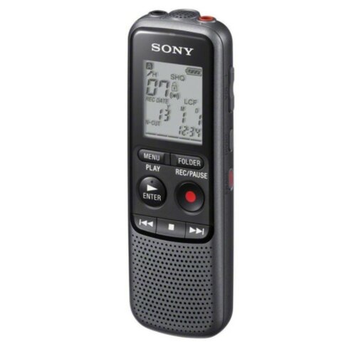 Dyktafon cyfrowy SONY ICD-PX240 4GB USB (czarny)