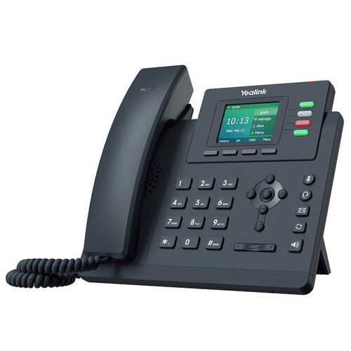 Telefon stacjonarny Yealink SIP-T33G Czarny