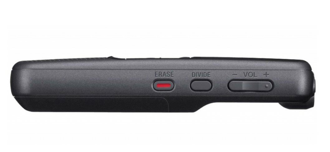 Dyktafon cyfrowy Sony ICD-PX240 widok lewy bok