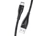 USAMS Kabel pleciony U41 USB-C 1m 2A czarny/black SJ392USB01 (US-SJ392)