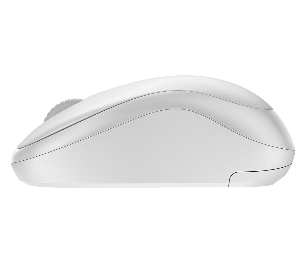 Zestaw bezprzewodowy klawiatura + mysz Logitech MK295 Silent Wireless Combo UWLOKMBBS1C0 widok na bok myszy
