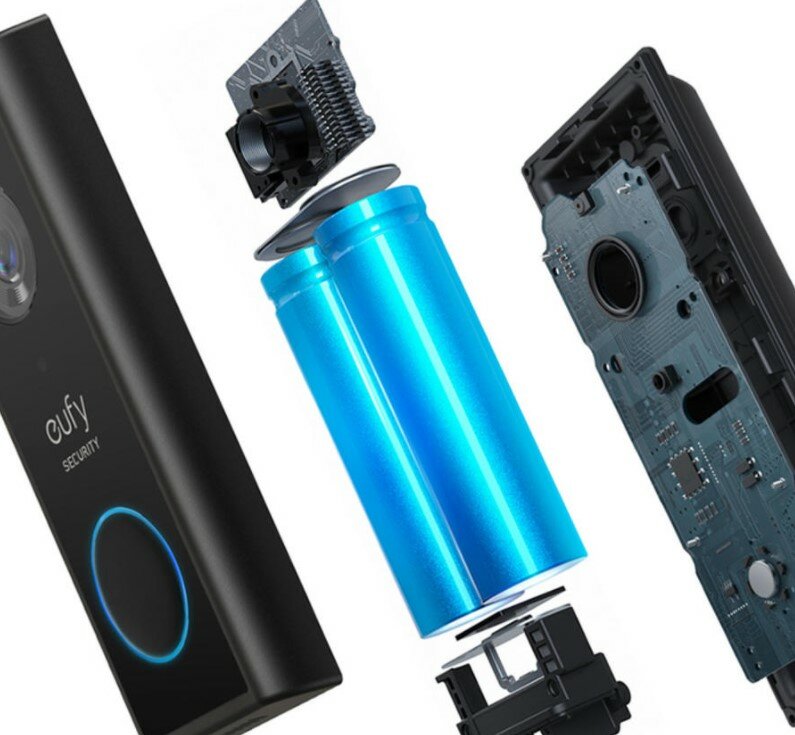 Wideodomofon Eufy Video Doorbell wbudowany akumulator