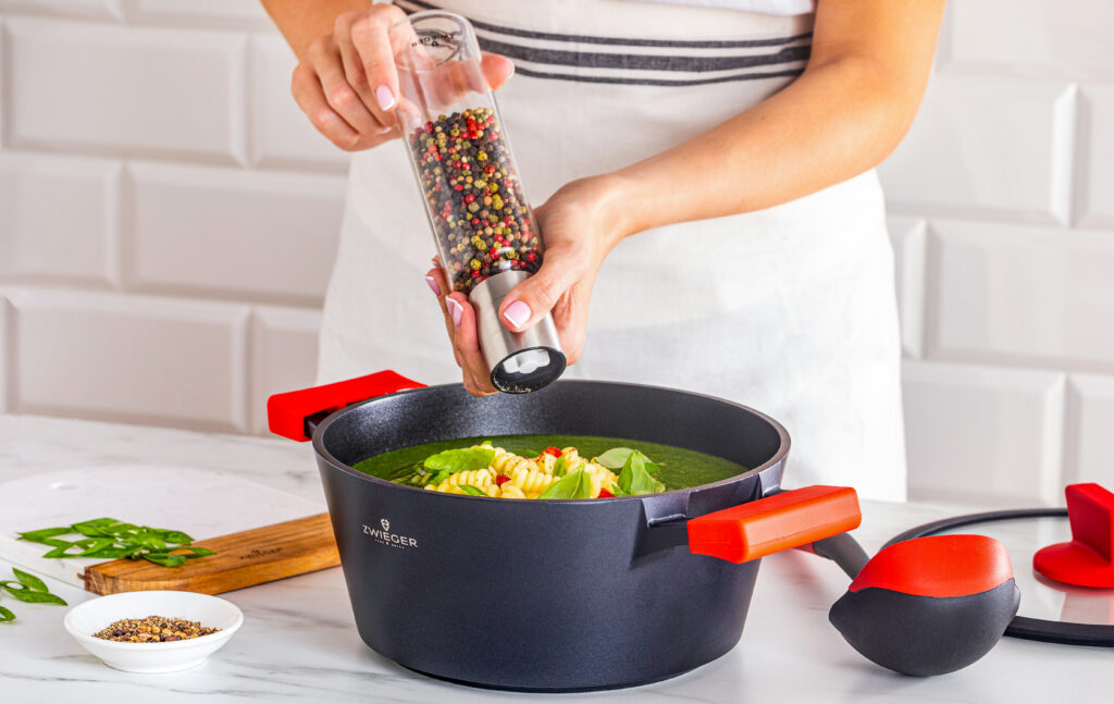 Zestaw garnków Zwieger Obsidian 6 elementów