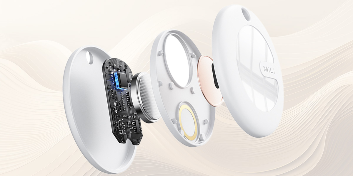 Lokalizator Mili MiTag Apple biały