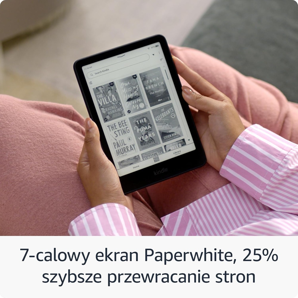 Czytnik e-booków Amazon Kindle Paperwhite 16GB z reklamami 7' pod skosem