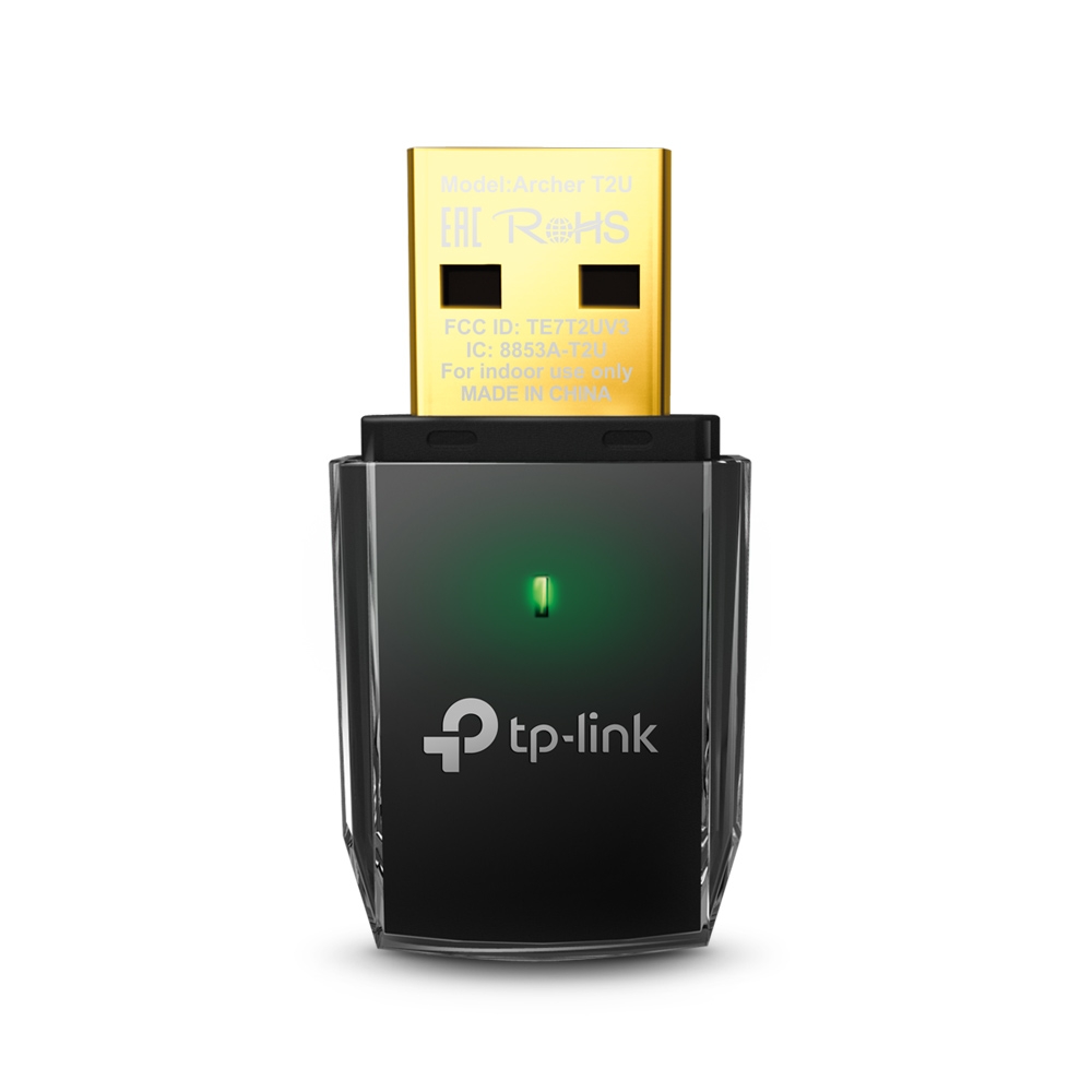 Karta sieciowa TP-Link  Archer T2U USB od frontu