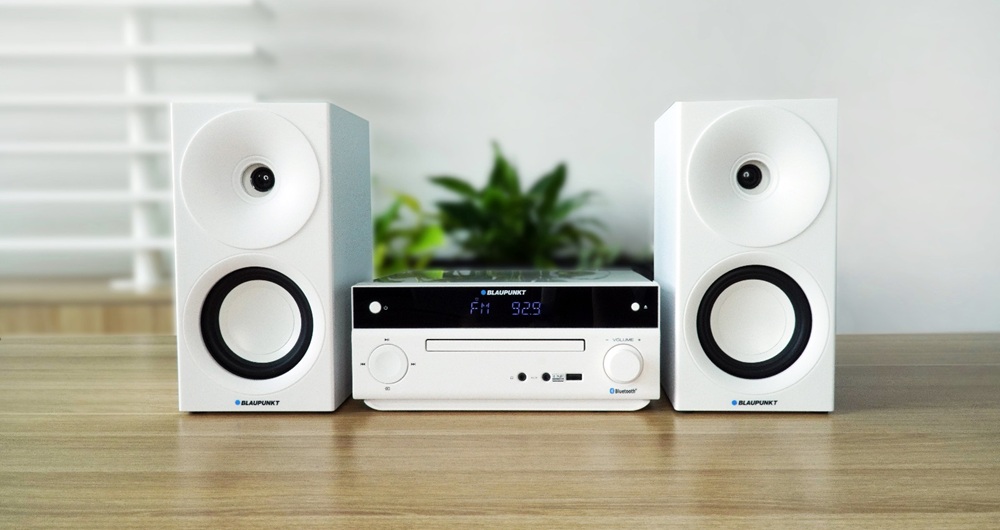 Mikrowieża Blaupunkt MS30.2BT Edition CD USB od frontu