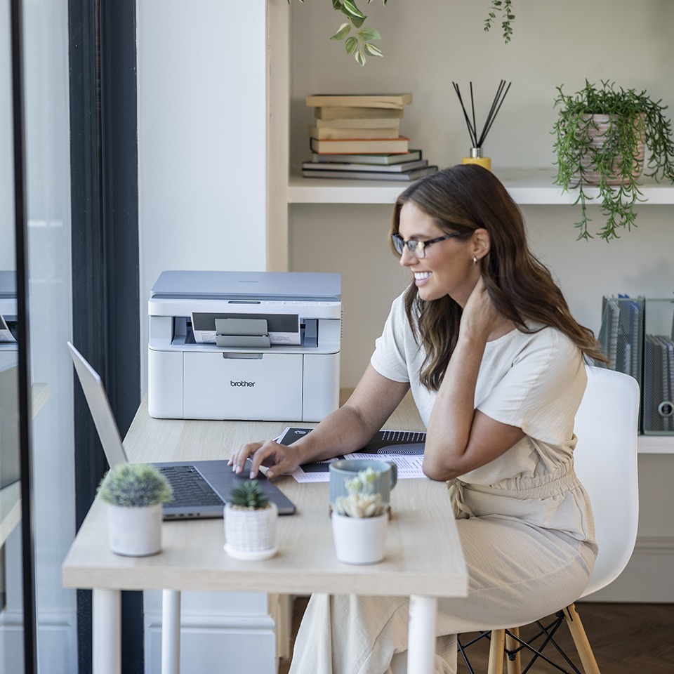 Urządzenie wielofunkcyjne Brother DCP-L1630W laserowe na biurku