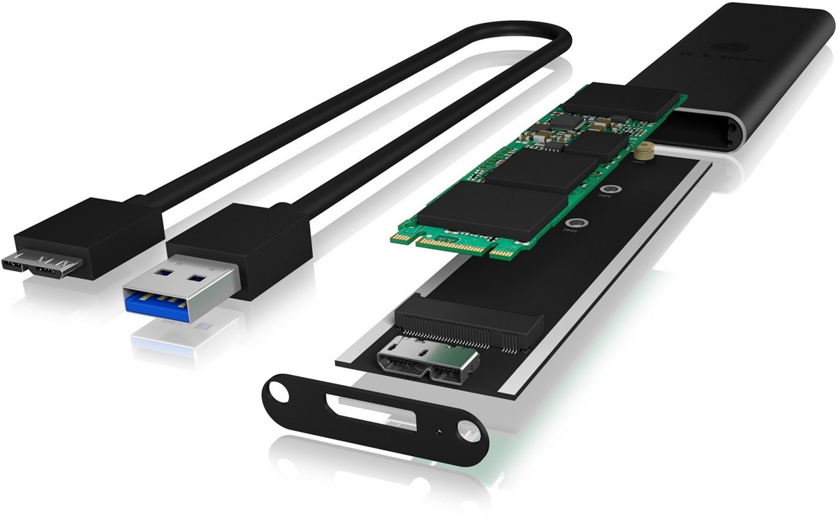 Obudowa IcyBox IB-183M2 M.2 SATA SSD