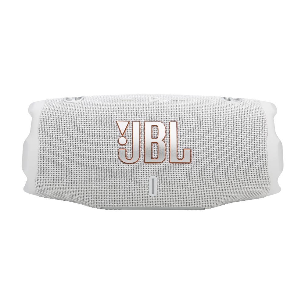 Głośnik JBL Charge 6 Bluetooth biały od frontu