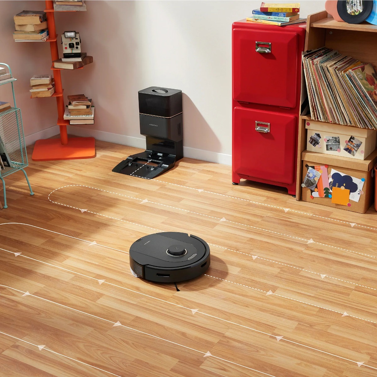 Robot sprzątający Roborock Q5 Pro czarny mopowanie wielopoziomowe