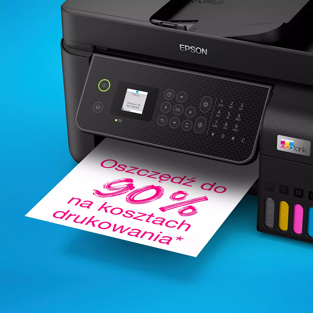 Drukarka Epson EcoTank L3270 drukarka od frontu