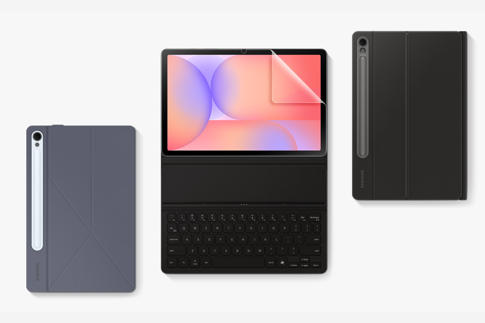 Tablet Samsung Galaxy Tab S10 Lite tablet z kompatybilnymi akcesoriami