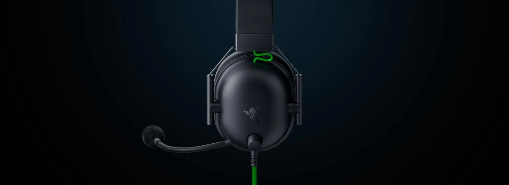 Słuchawki Razer BlackShark V2 X USB czarne od boku