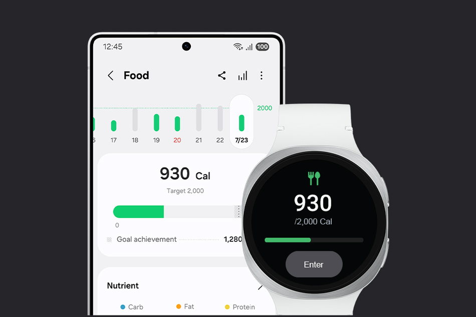 Smartwatch Samsung Galaxy Watch8 44mm grafit