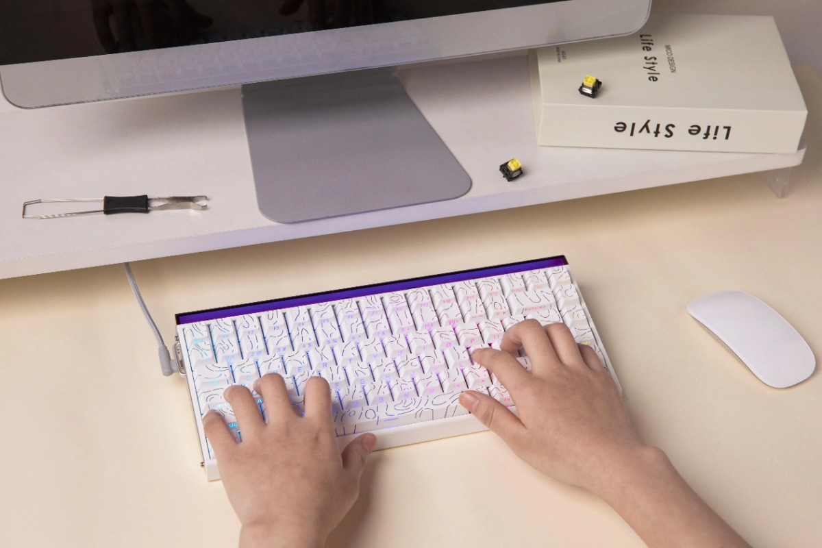 Klawiatura mechaniczna AULA HERO84 HE