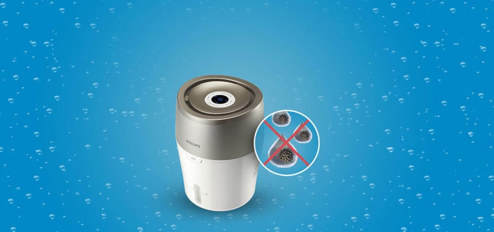 Nawilżacz powietrza Philips HU4803/01 220 ml/h pod skosem