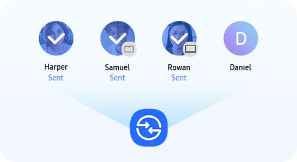 Smartfon Samsung Galaxy A57 5G 8GB/256GB jasnoniebieski Quick Share