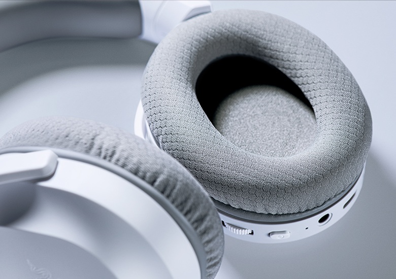 Słuchawki Razer Barracuda X różowe poduszki w słuchawkach