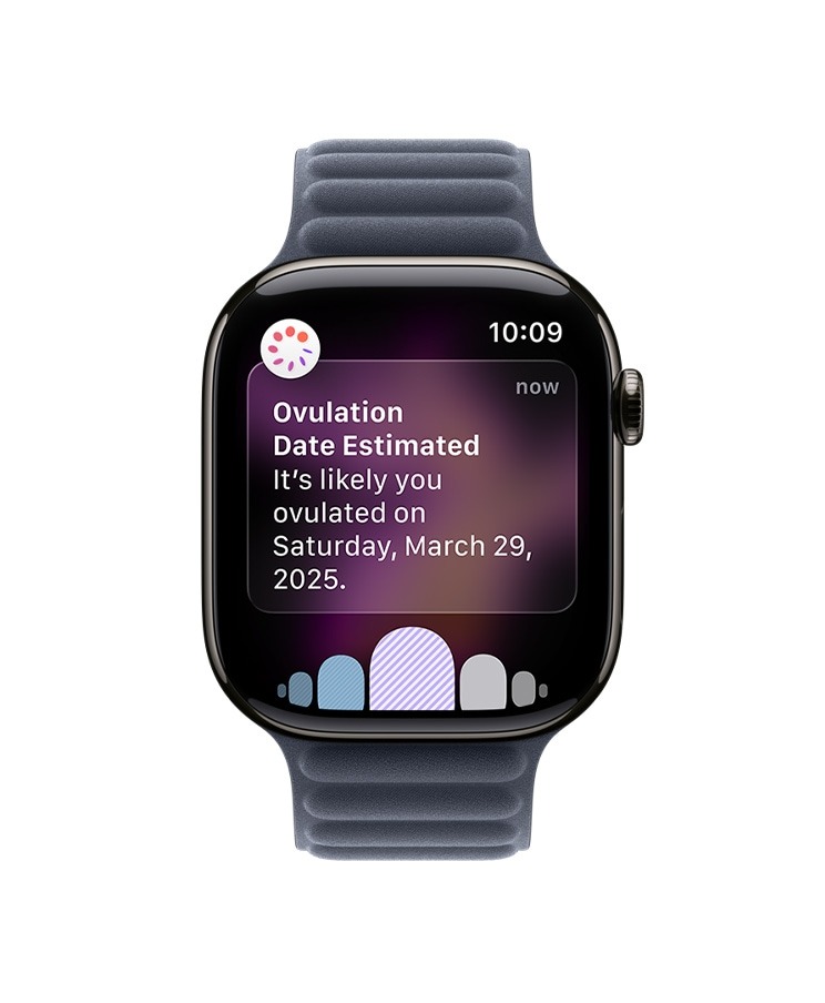 Smartwatch Apple Watch Series 11 śledzenie cyklu