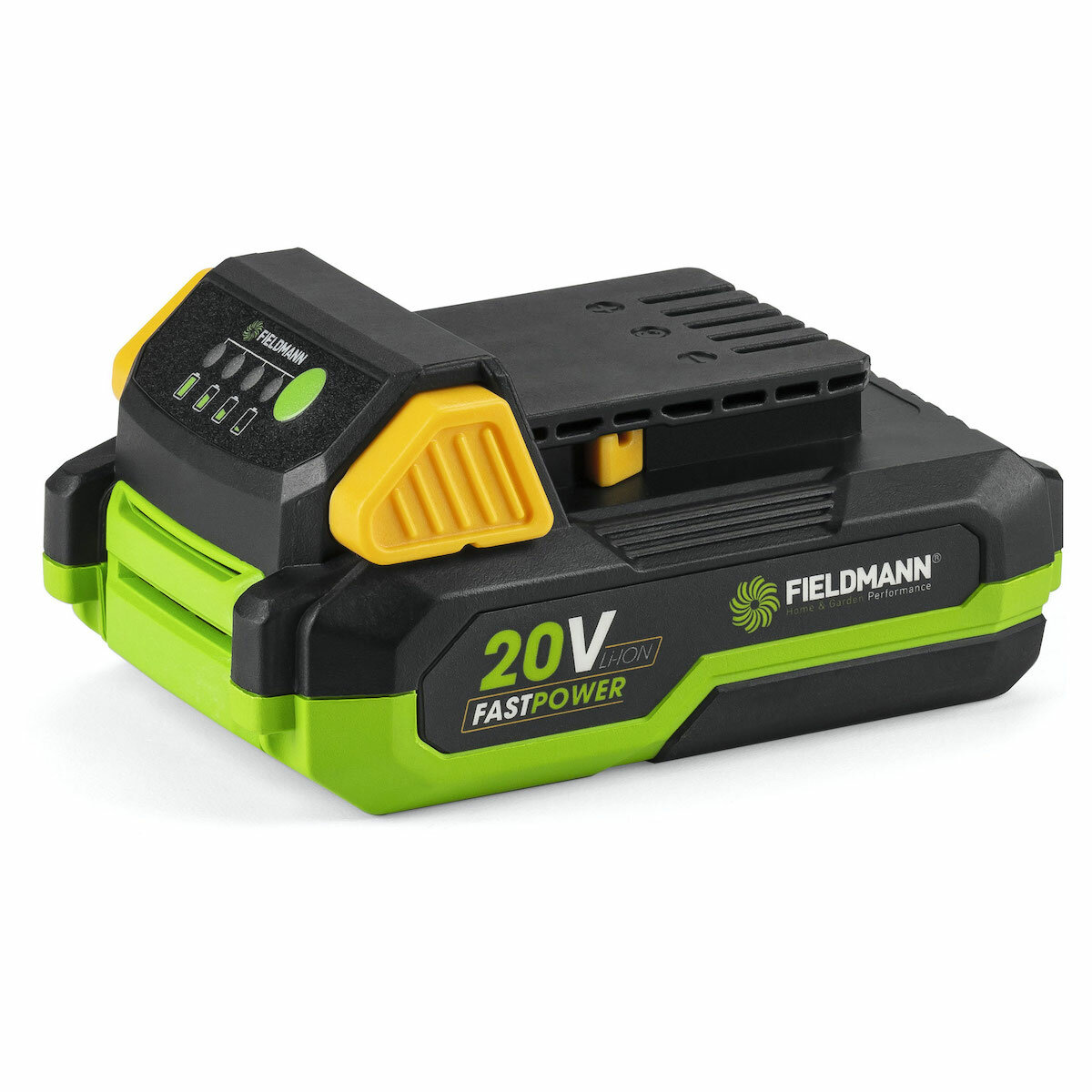 Akumulator Fieldmann FDUZ79020 2Ah 20 V widoczny pod skosem