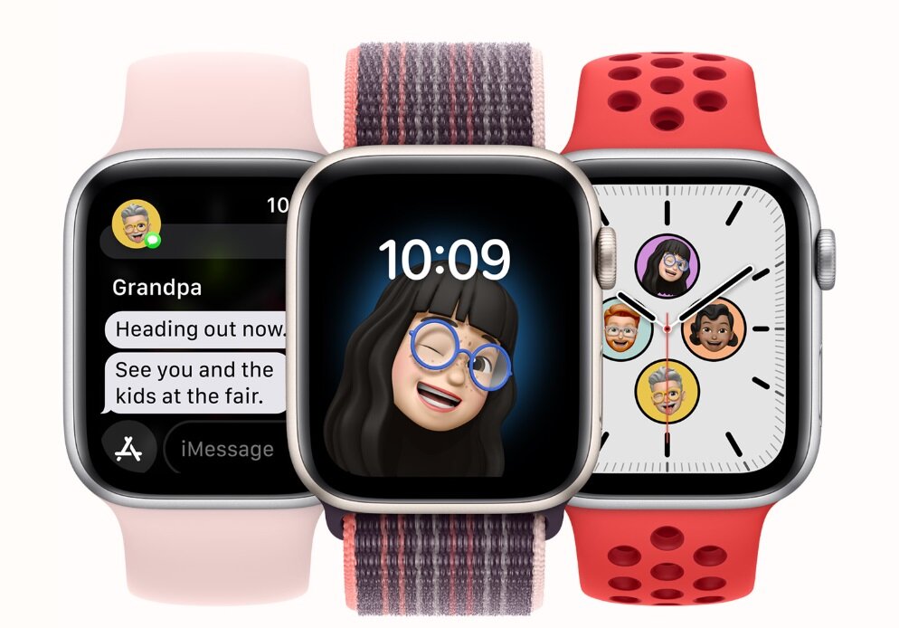 Smartwatch Apple Watch SE MNJX3WB/A - kilka modeli