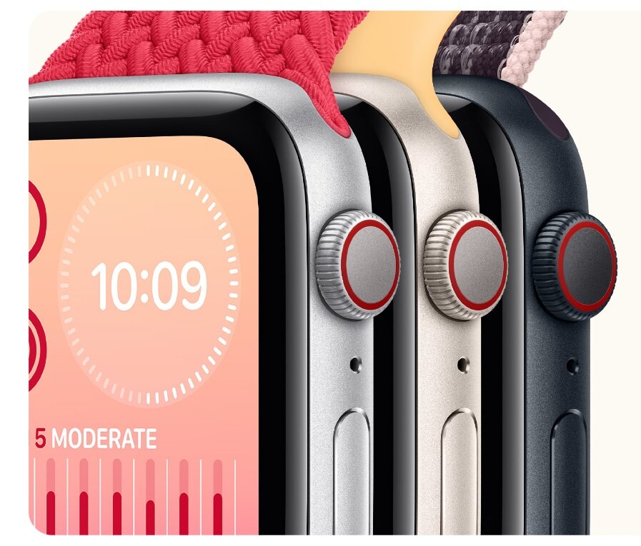 Smartwatch Apple Watch SE MNJX3WB/A - kilka modeli