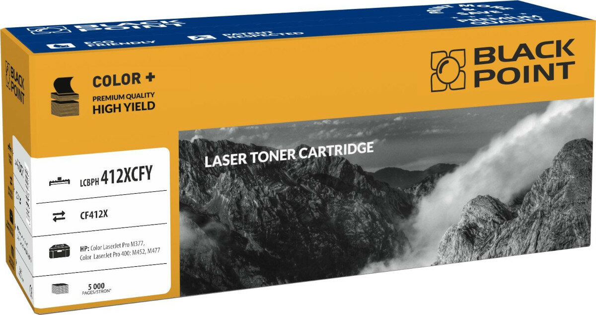 Toner Black Point LCBPH412XCFY widok na front