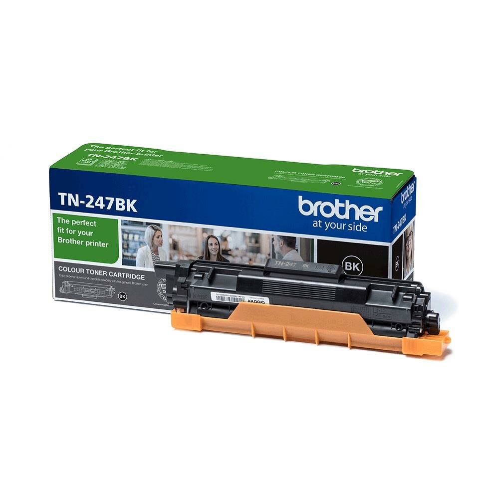 Toner Brother TN-247BK widok na opakowanie tonera