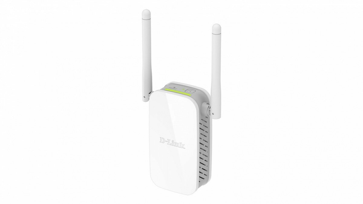 Wzmacniacz sygnału WiFi D-Link N300 DAP‑1325 widok pod kątem od prawej strony