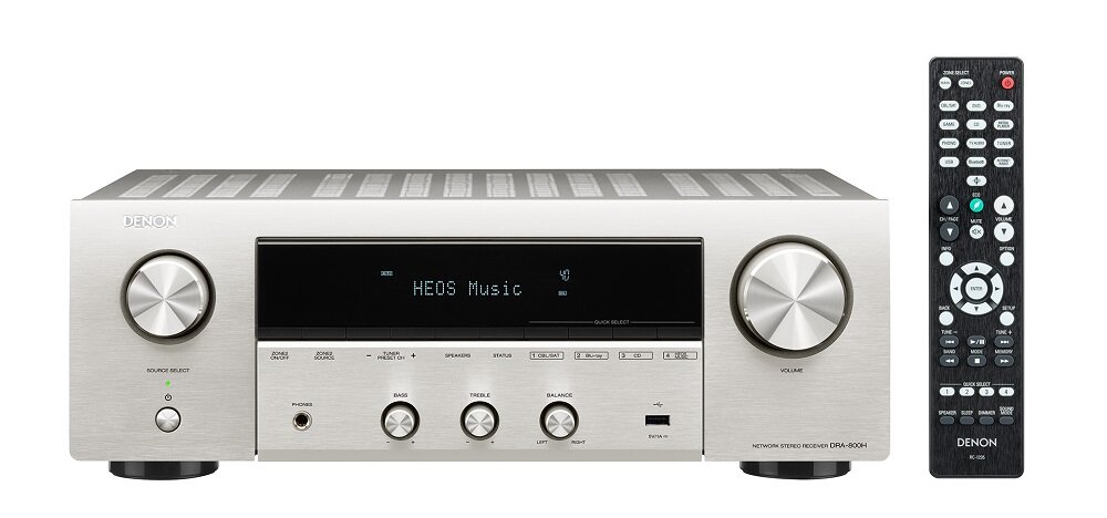 Amplituner Denon DRA-800H DRA800HSPE2 widok na front