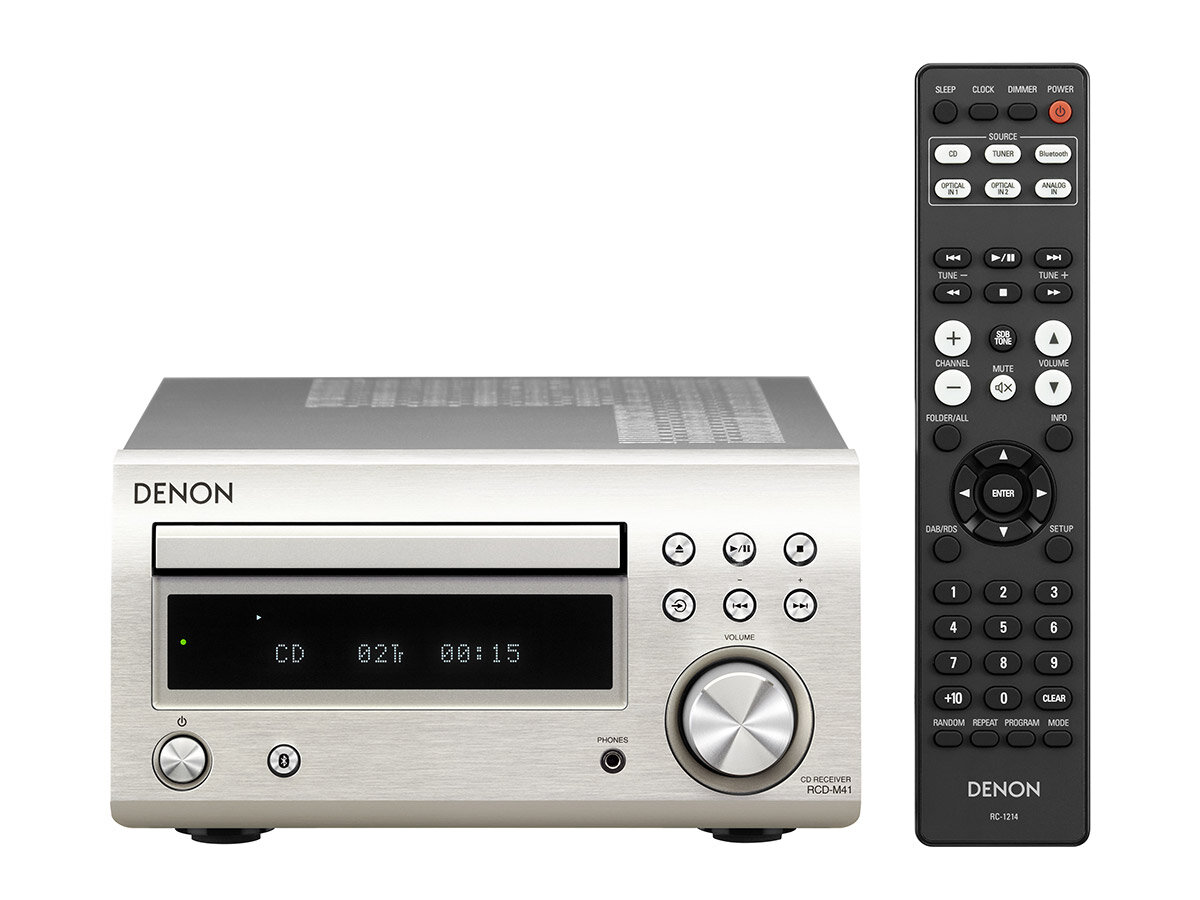 Aplituner Denon RCDM41DABSPEK 2x30W frontem i pilot