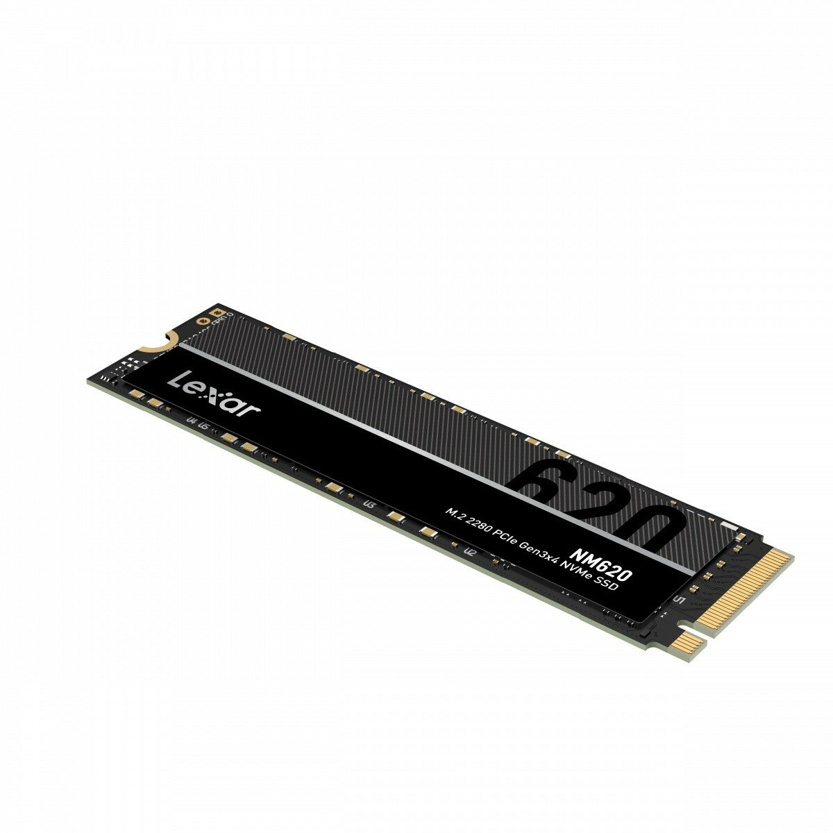 Dysk SSD Lexar NM620 1TB M.2 PCIe NVMe widok dysku pod skosem