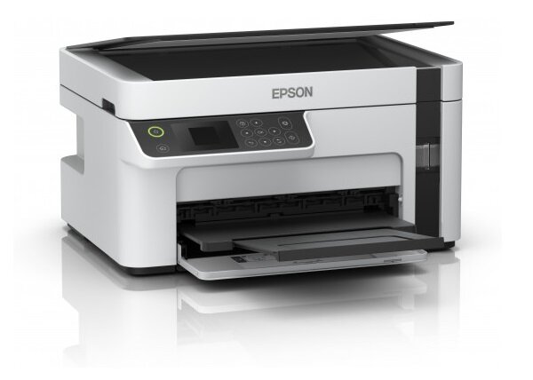 Urządzenie wielofunkcyjne Epson EcoTank M2120 C11CJ18402 widok na urządzenie pod skosem w prawo