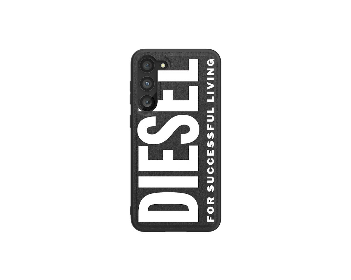 Etui Samsung Diesel Snap Case do Galaxy S23+ frontem na telefonie