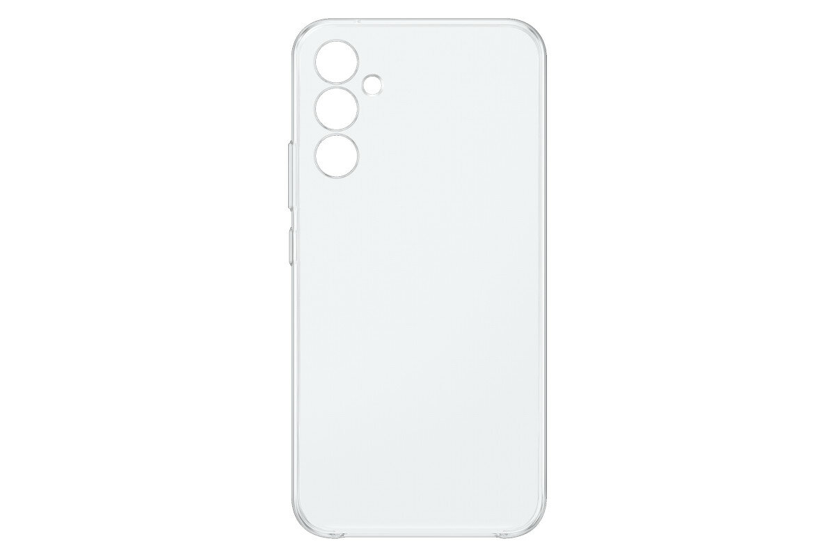 Etui Samsung Clear Case do Galaxy A34 przezroczyste widok na etui od frontu