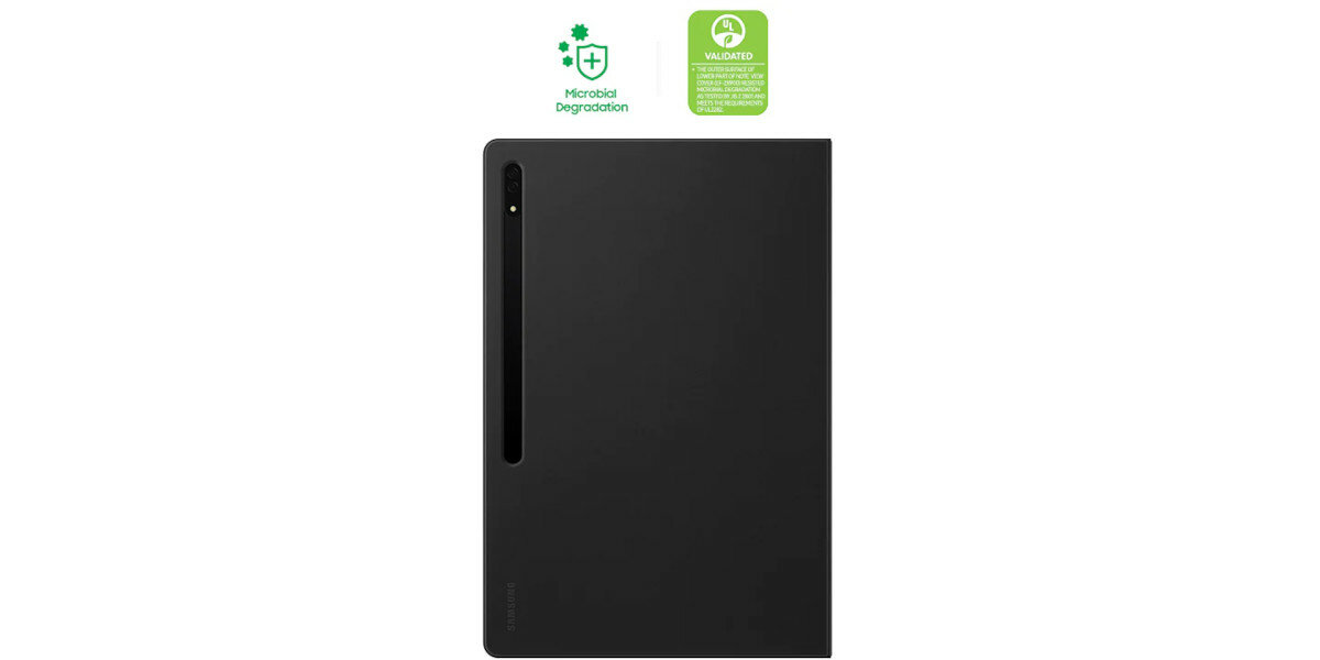 Etui Samsung Note View Cover do Galaxy Tab S8 Ultra pokazany tył etui