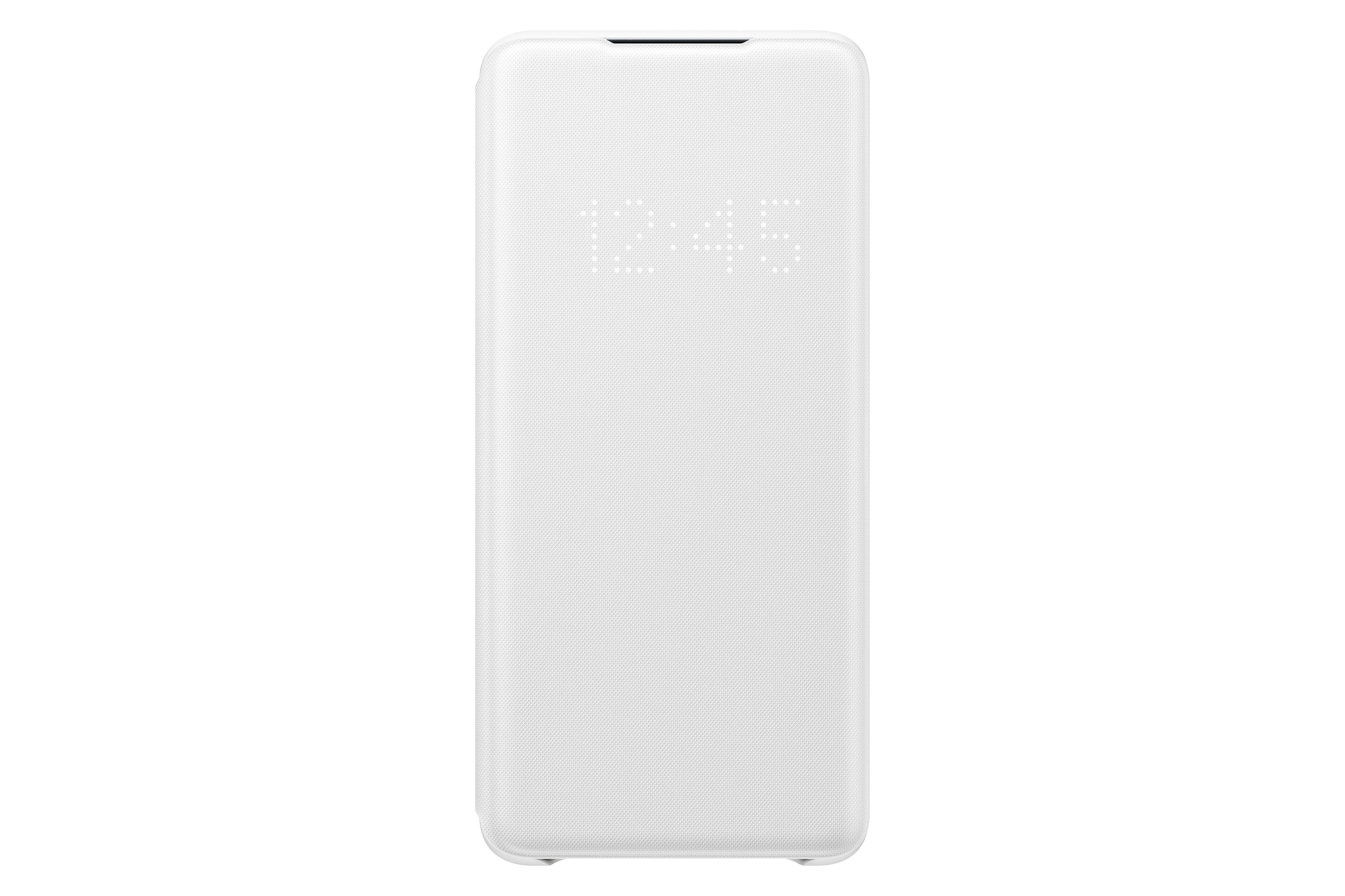 Etui Samsung LED View Cover White do Galaxy S20+ EF-NG985PWEGEU