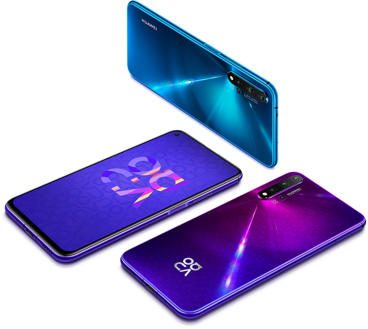 HES Huawei Nova 5T Niebieski