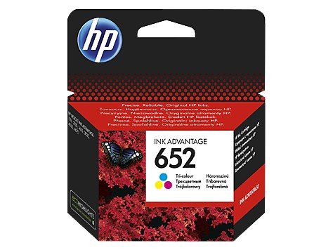 HP Tusz Ink/652 Black Cart