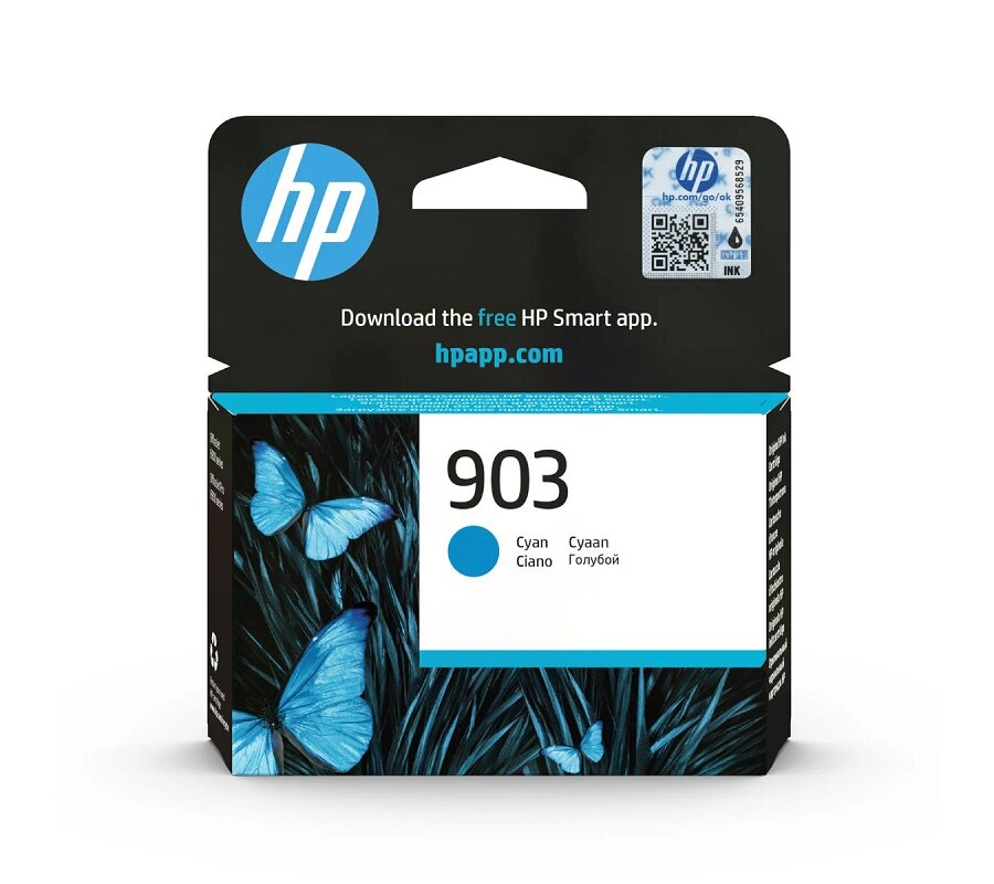 Toner HP 903 opakowanie od frontu na białym tle