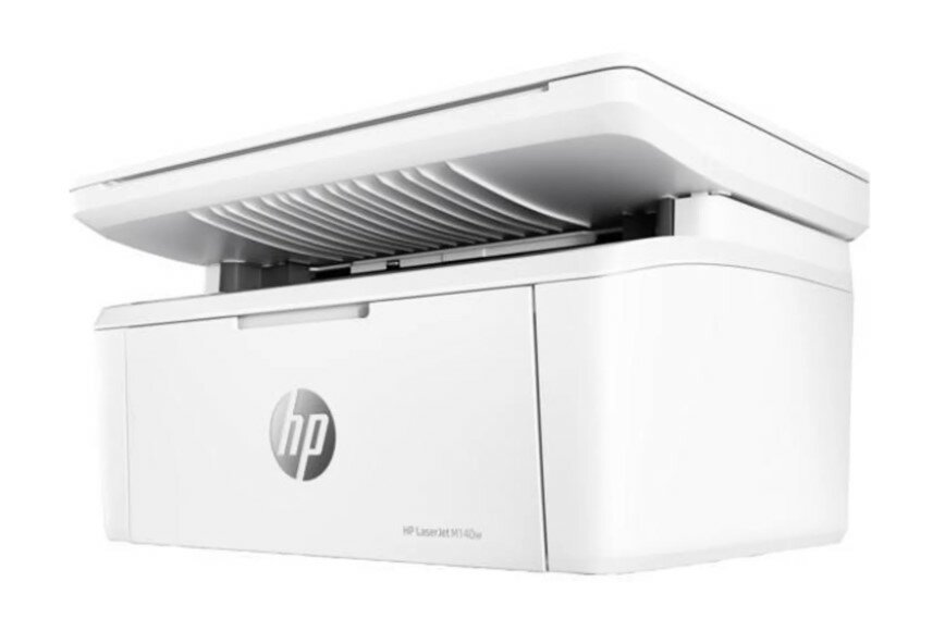 Urządzenie wielofunkcyjne HP LaserJet MFP M140w (7MD72F) widok lewy skos