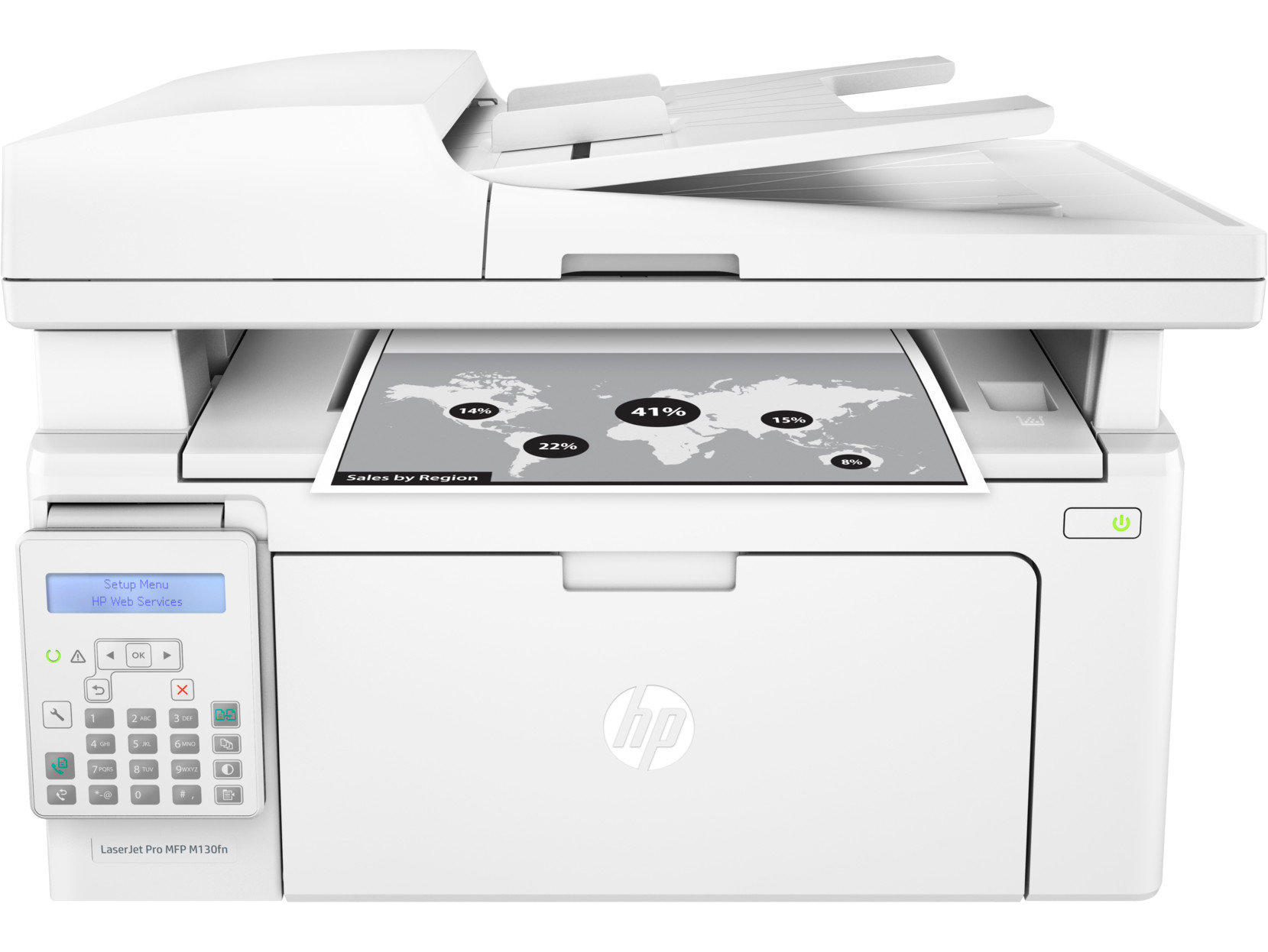 Urządzenie wielofunkcyjne HP LaserJet Pro M130fn G3Q59A front