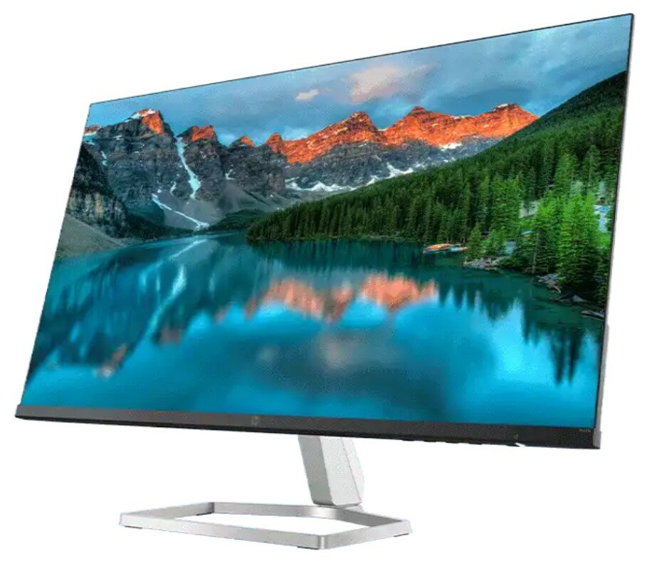 Monitor HP m27fe FHD (43G46AA) widok lewy skos