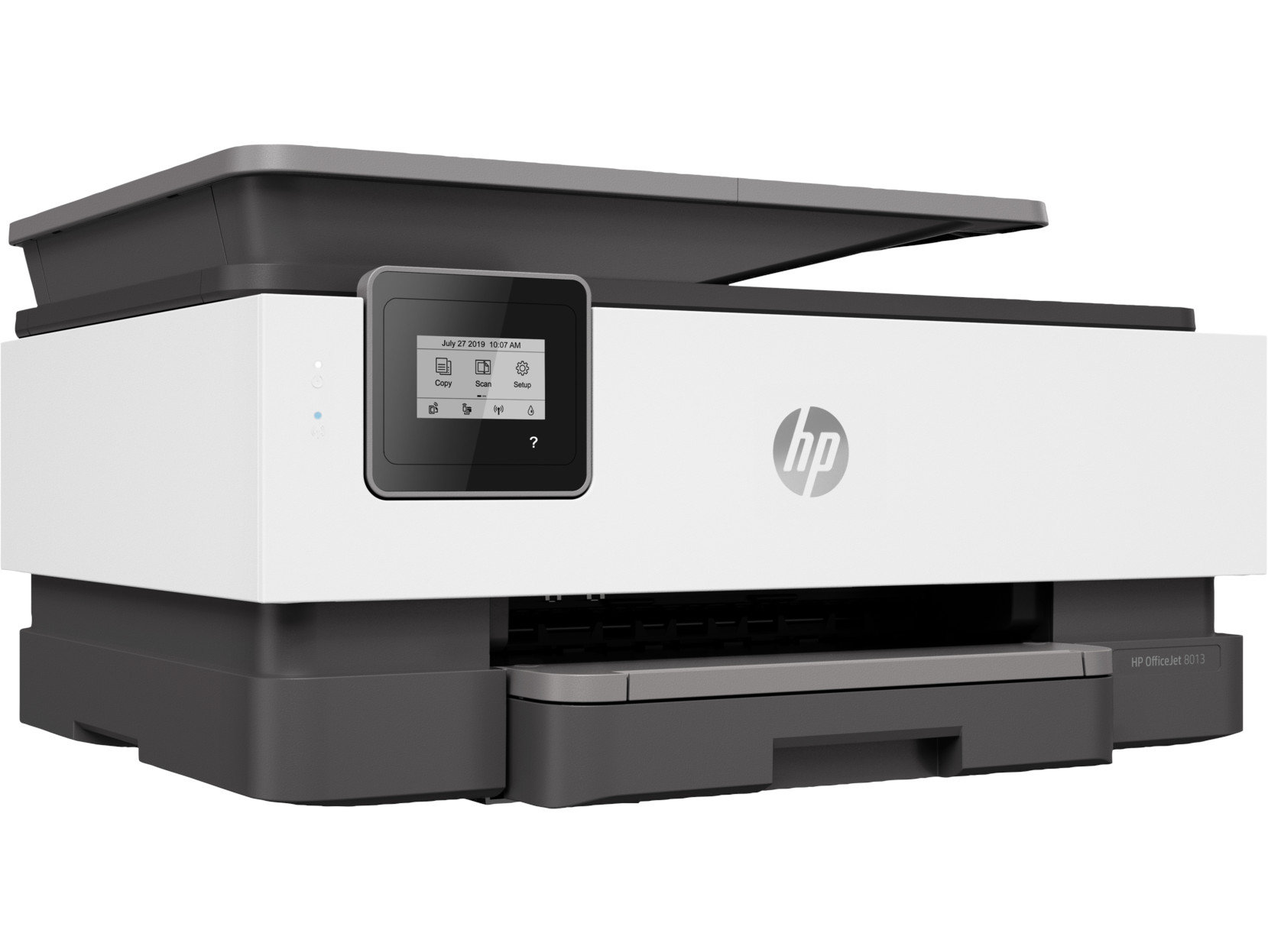 Urządzenie wielofunkcyjne HP OfficeJet 8013 1KR70B InstantInk widok na przód od lewej strony