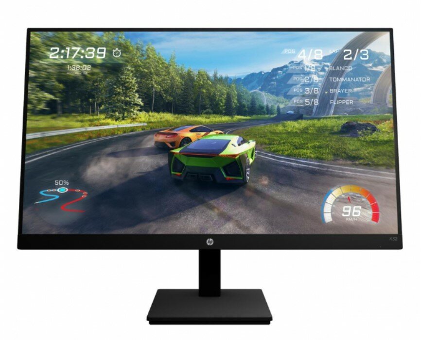 Monitor HP X32 QHD dla graczy frontem