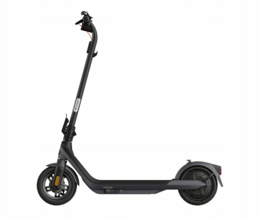 Hulajnoga elektryczna Segway E2 PRO czarna widok od boku