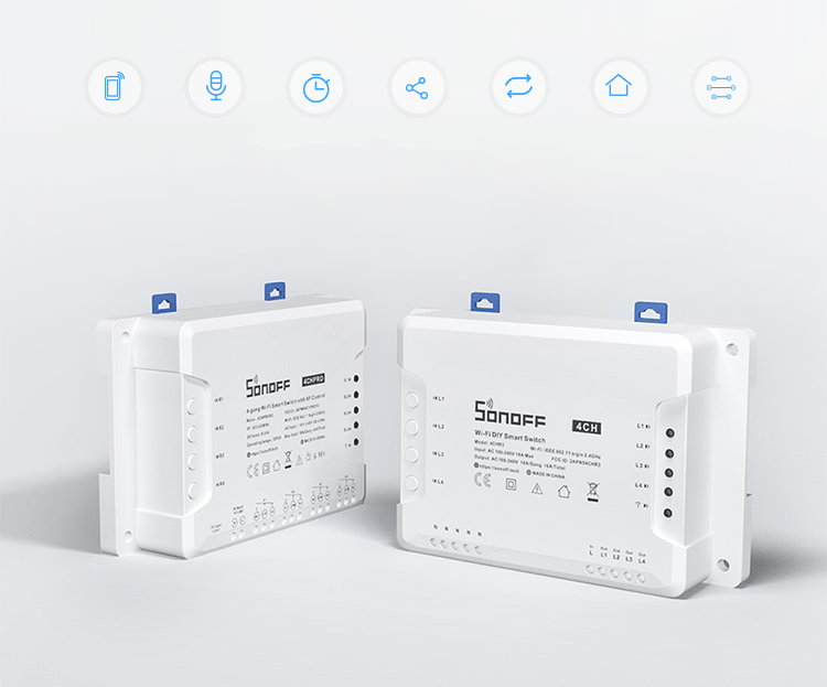 Inteligentny przełącznik SONOFF 4CHR3 - 2 egzemplarze