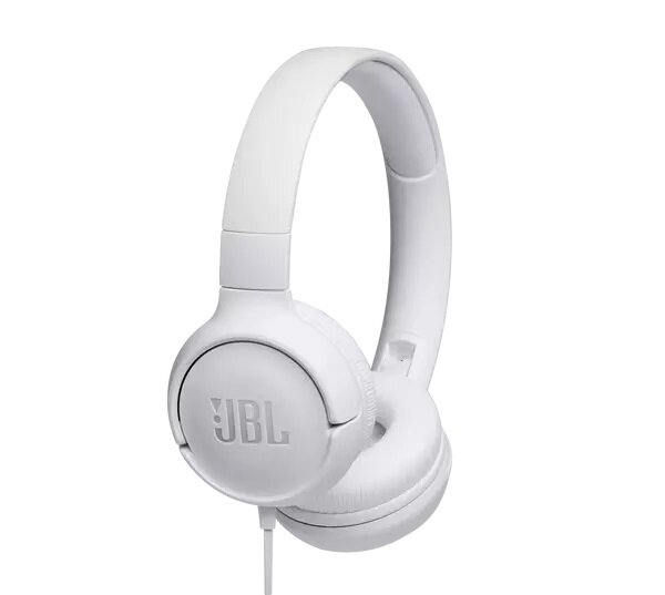 Słuchawki JBL Tune 500 JBLT500WHT od boku