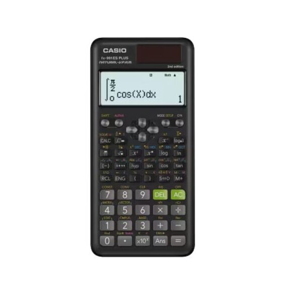 Kalkulator naukowy Casio FX-991ESPLUS-2 grafika przedstawia urządzenie